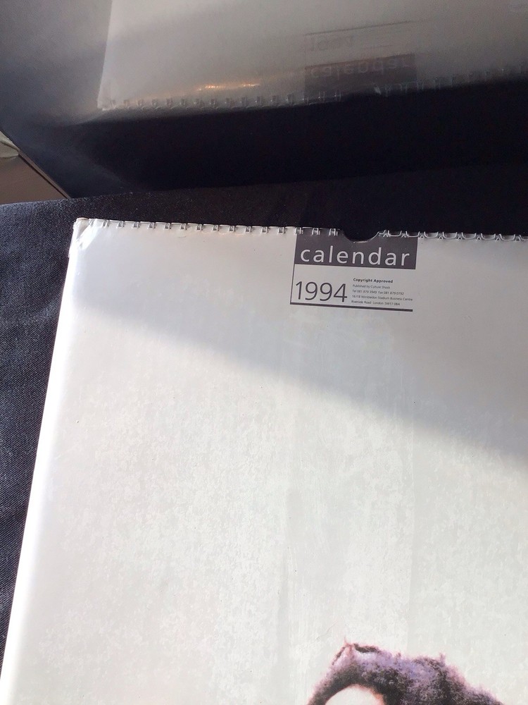 Bob Marley 1994 Calendar