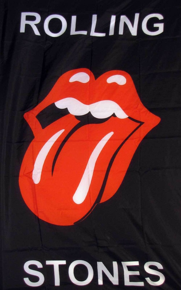 ROLLING STONES  FLAG 3X5 POLYESTER