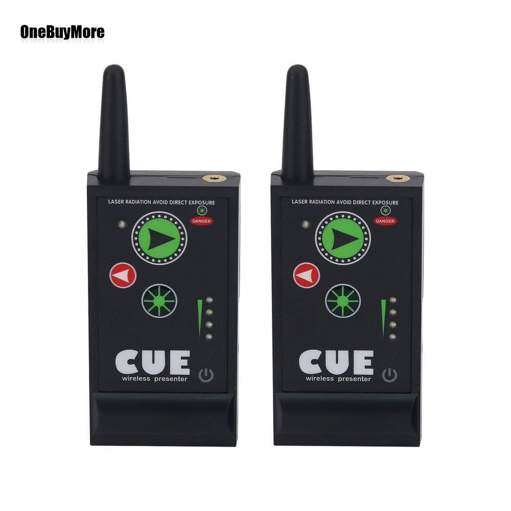 Super Cuelight Presenter Remote 1 Receiver 2 Transmitters for PPT Presentation s