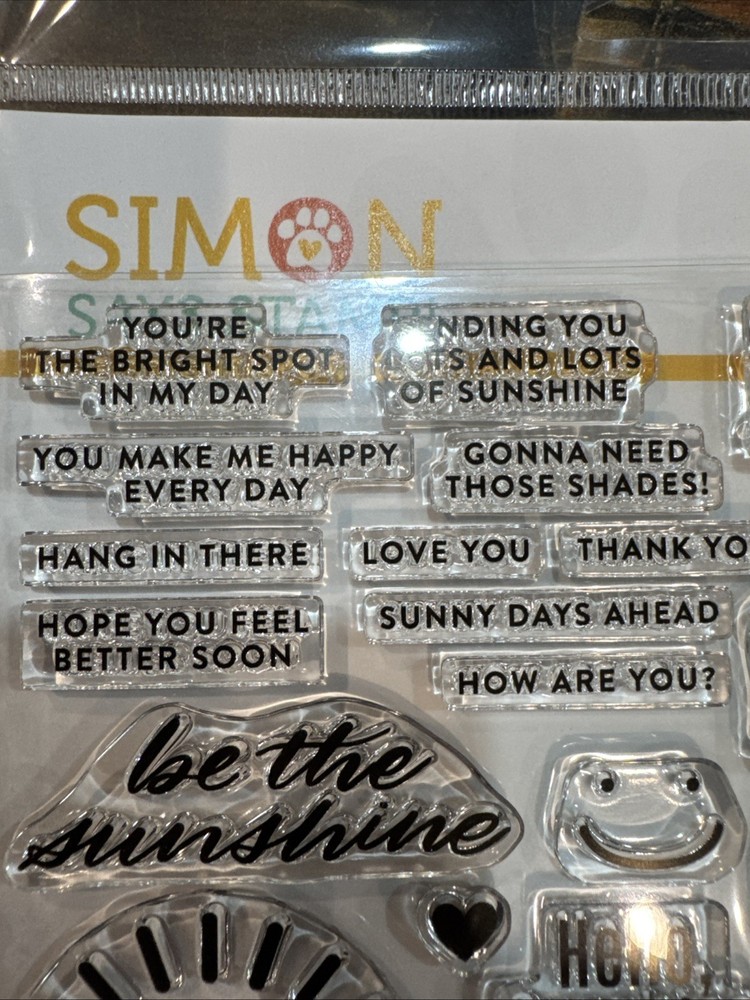 Simon Says Stamps Hello Sunshine