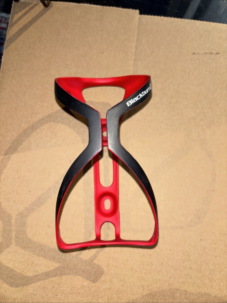 Blackburn Carbon Water Bottle Cage Red