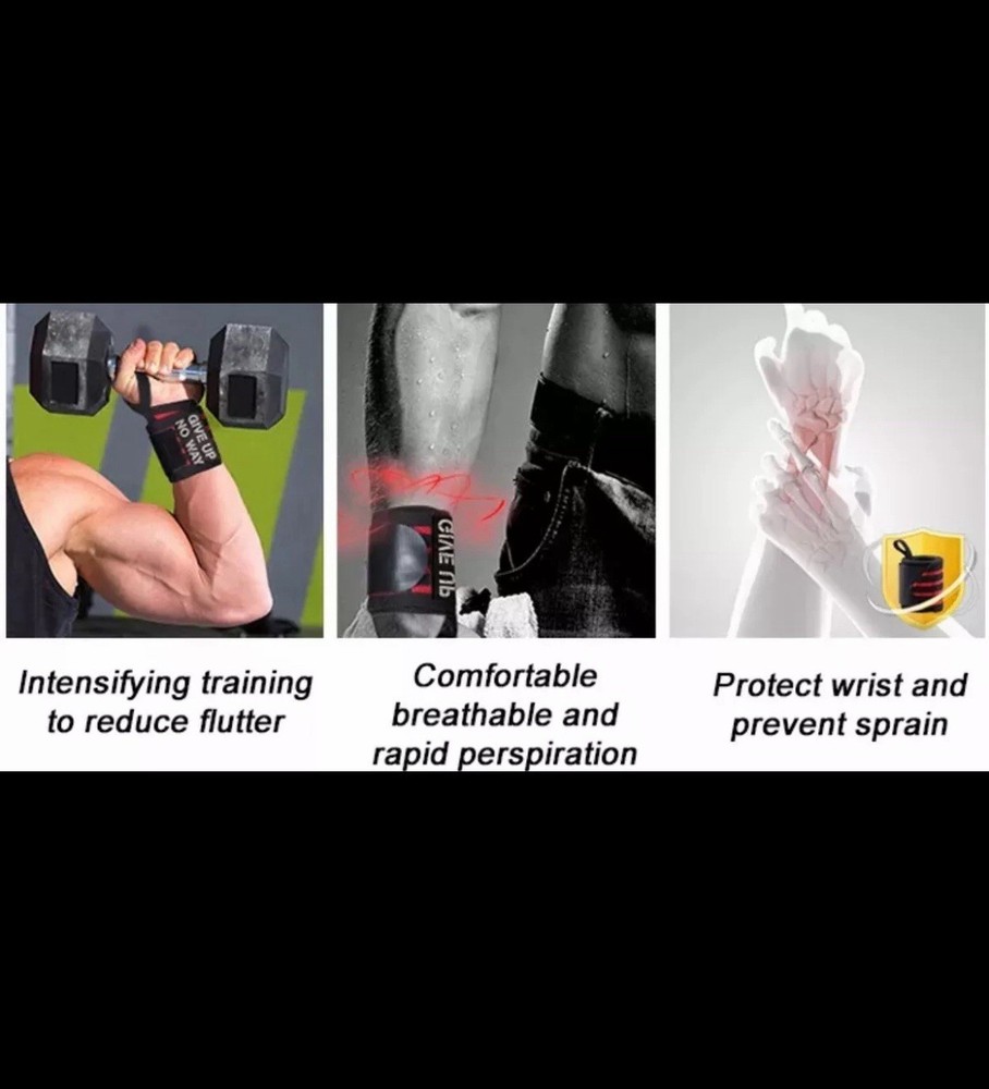 Elite Training Wrist Wraps Fixed Thumb Loop Multi Color Gym Support Unisex