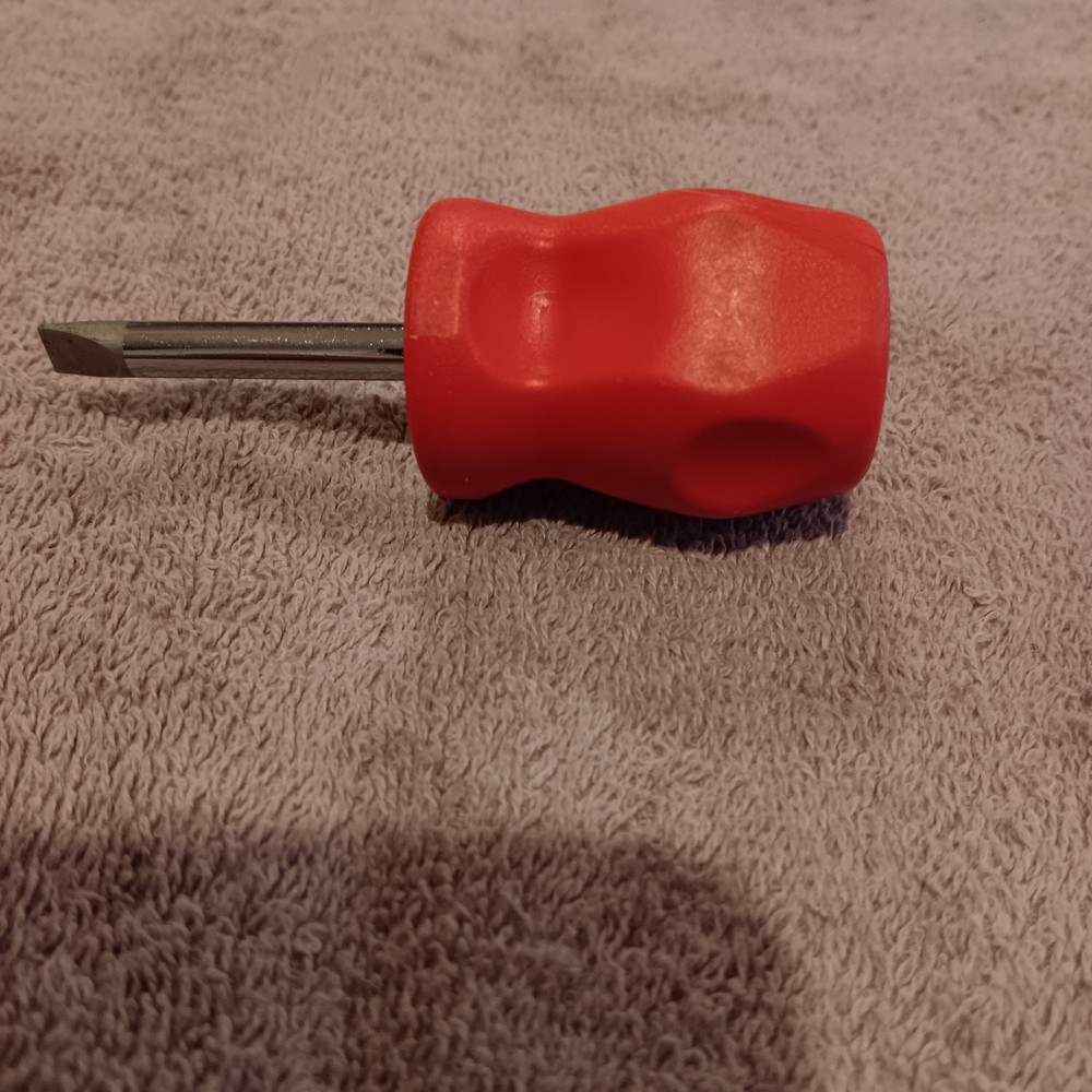 Snap-On SHD1 Stubby Screwdriver Red