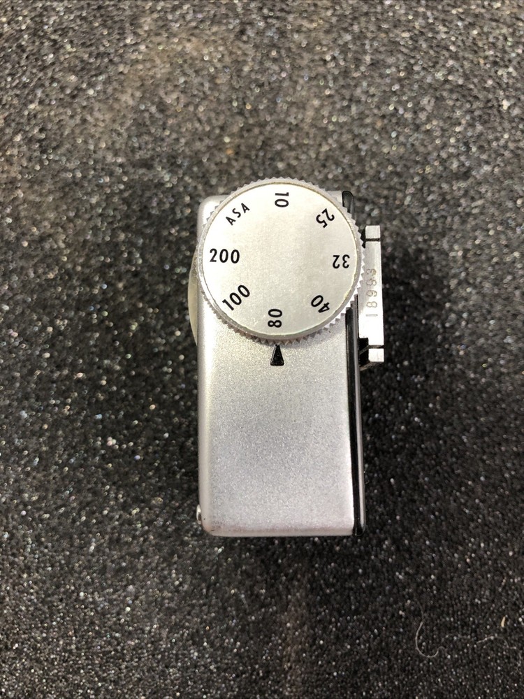 Vintage Tower Light Meter with Leather Case