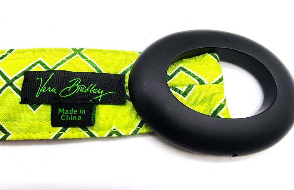 Vera Bradley Multicolor Botanical Pattern Reversible Belt Women's 44 in