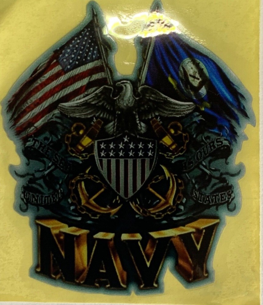 US Navy Transparent Sticker