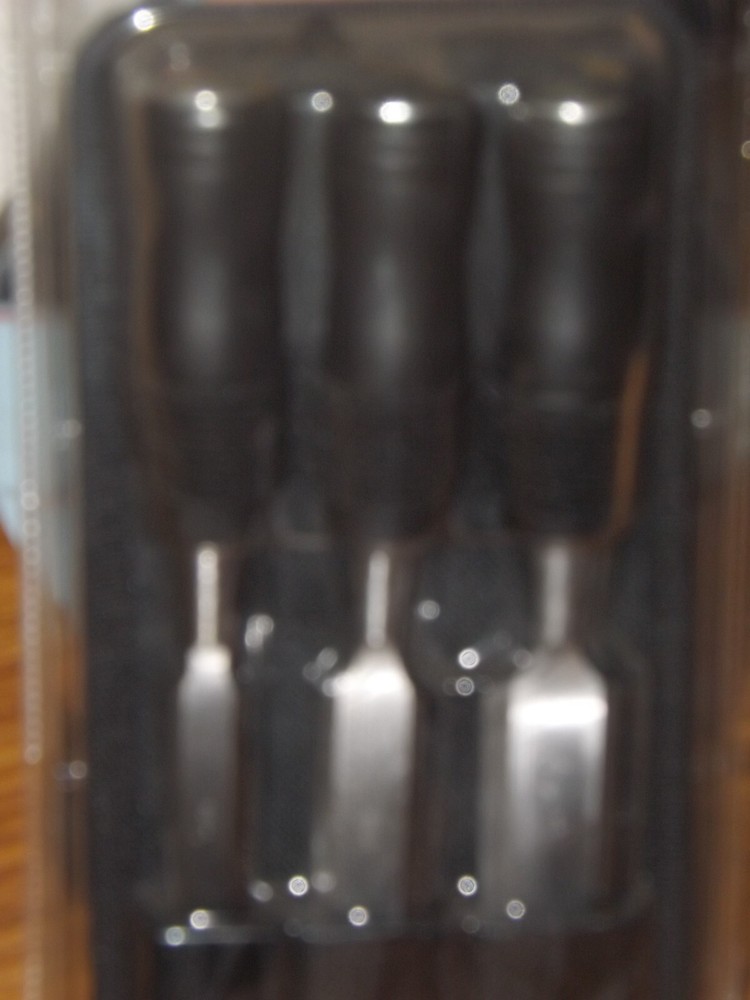 3 piece olympic tools wood chisel set with nylon pouch