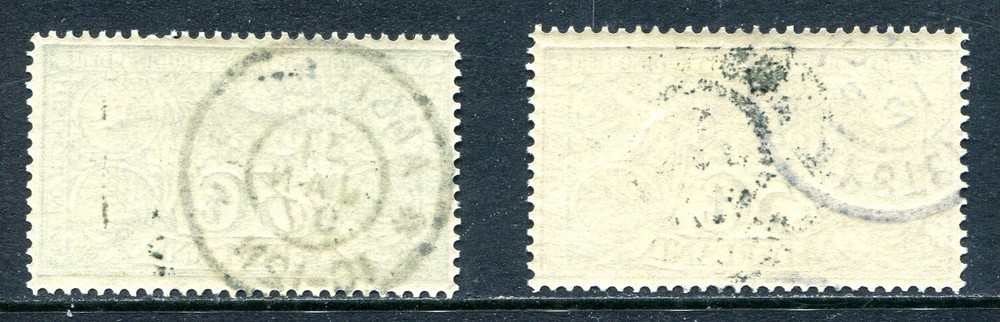 Netherlands 1906 Semi-Postal Used #B2 and B3