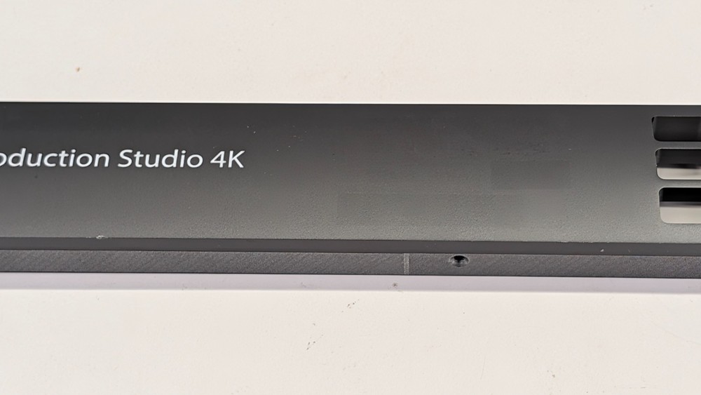 Blackmagic ATEM Production Studio 4K Replacement Front Panel Metal Frame - PART