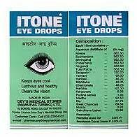 Orginal Itone Eye Drops Ayurvedic Eyes Conjunctvitis Clear Vision10ml