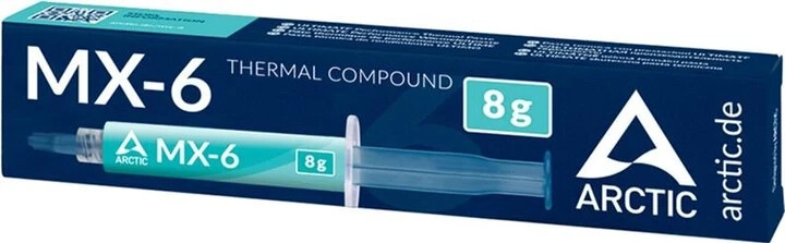 Thermal paste Arctic MX-6 8 grams / 0.282oz. Paste for CPU Compound Cooling