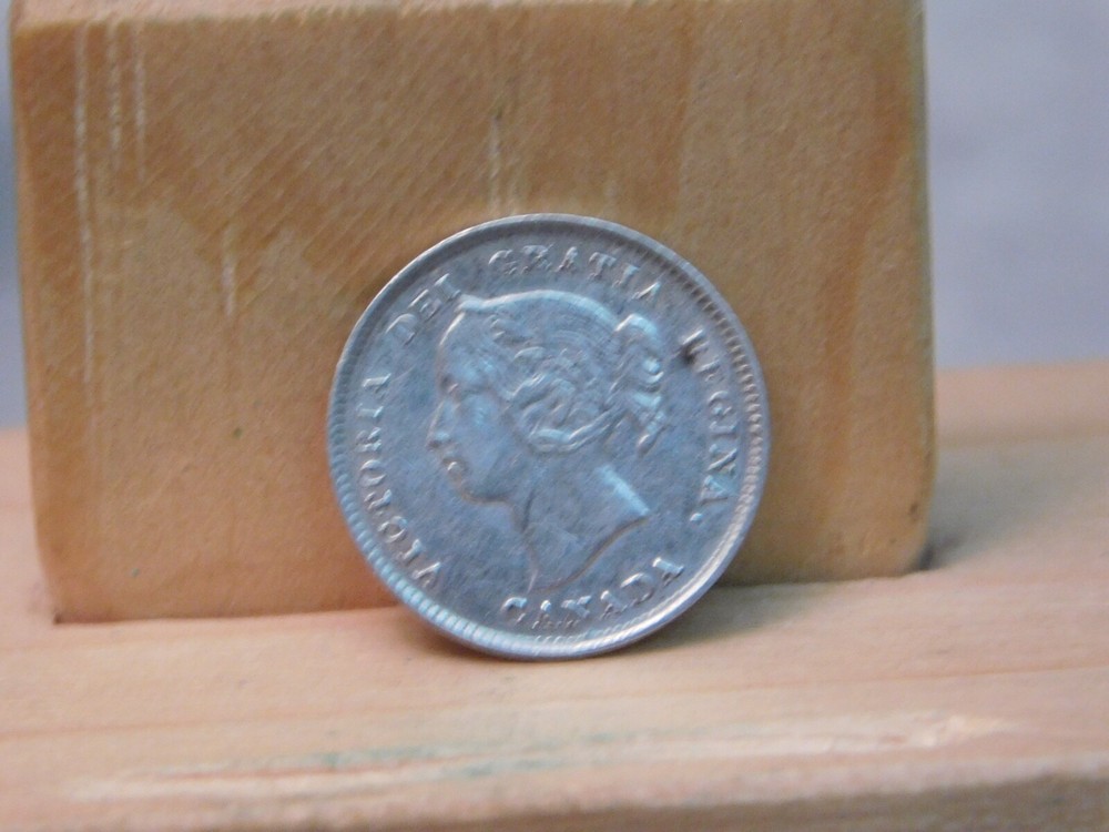 Canada 1893 5 cents silver