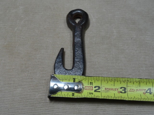 NICE Hand Forged Blacksmith Made Small Size Dainty Hook 'J'