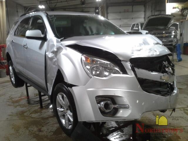 2012 Chevy Equinox Driver Front Headrest Only Gray Leather