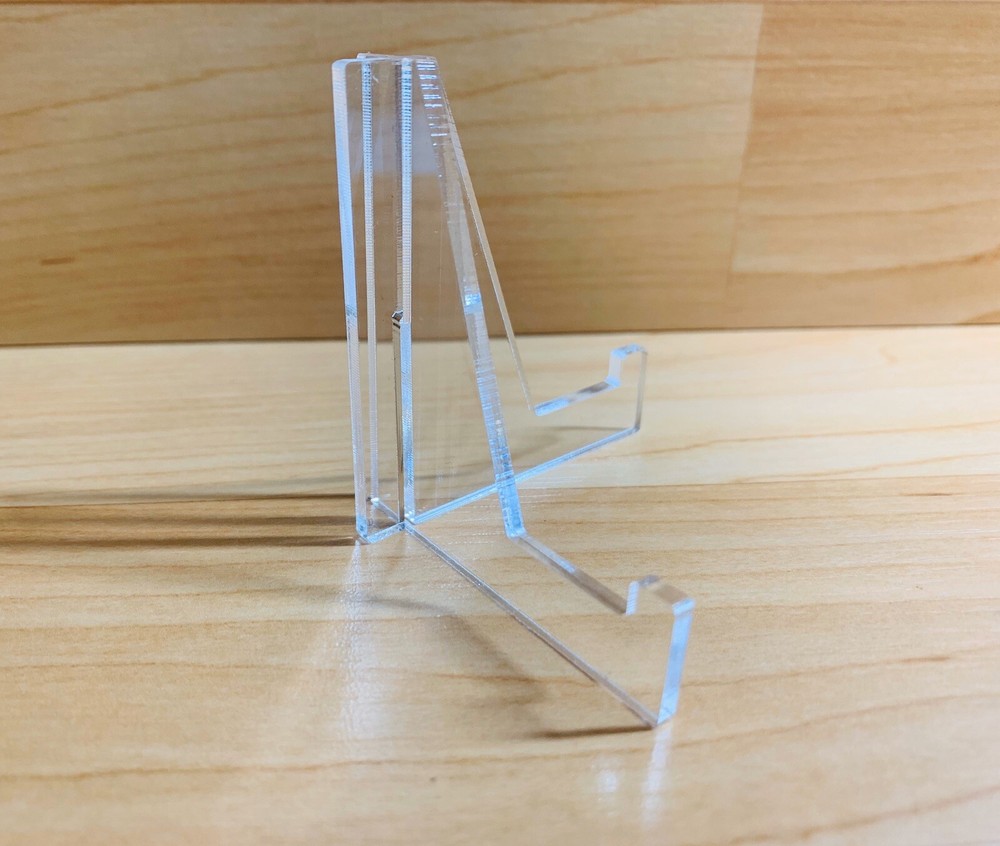 10 Pack Of (2pc) Clear Acrylic Display Stands