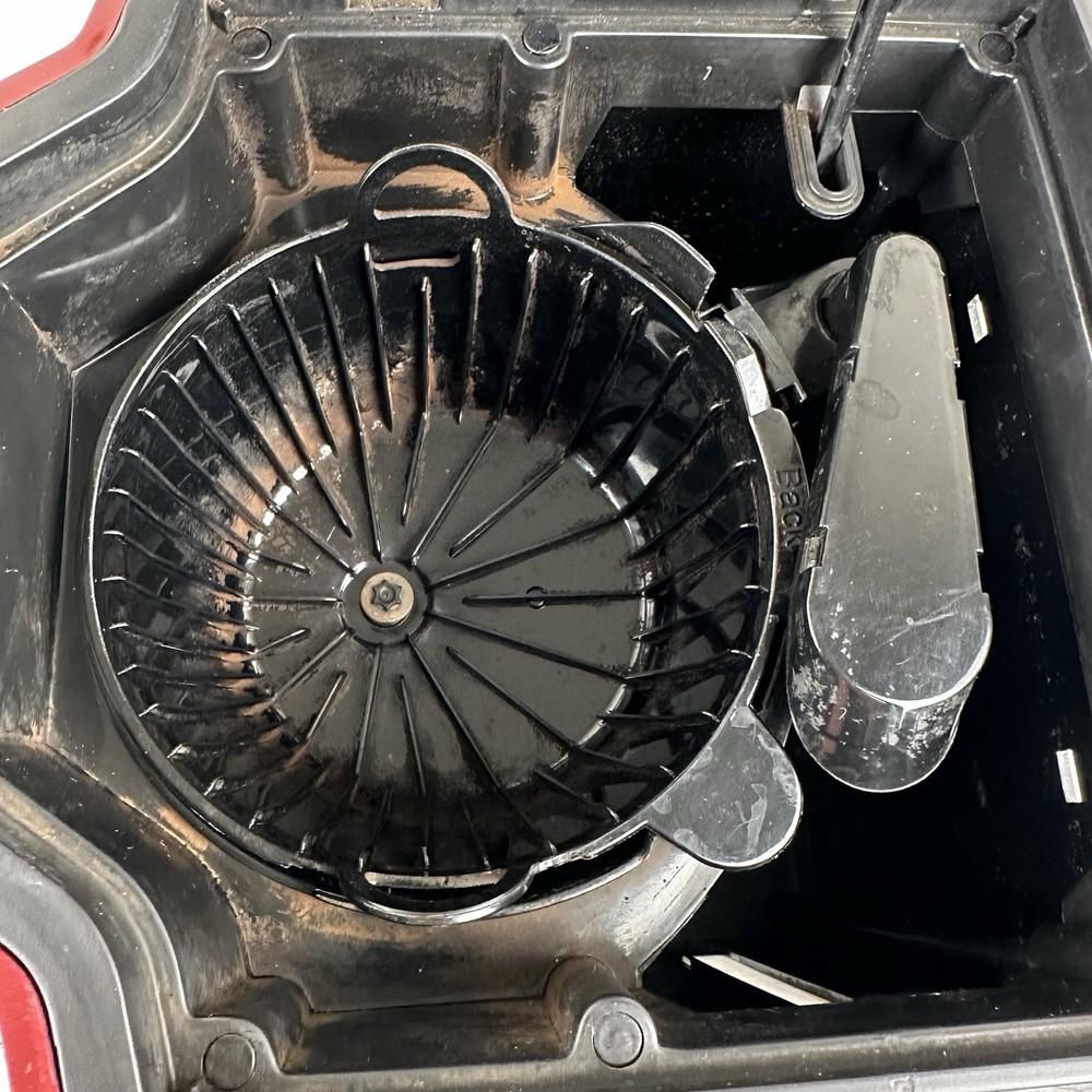 Mr. Coffee 12 Cup Programmable Drip Coffee Maker Brew Strength Selector Dark Red