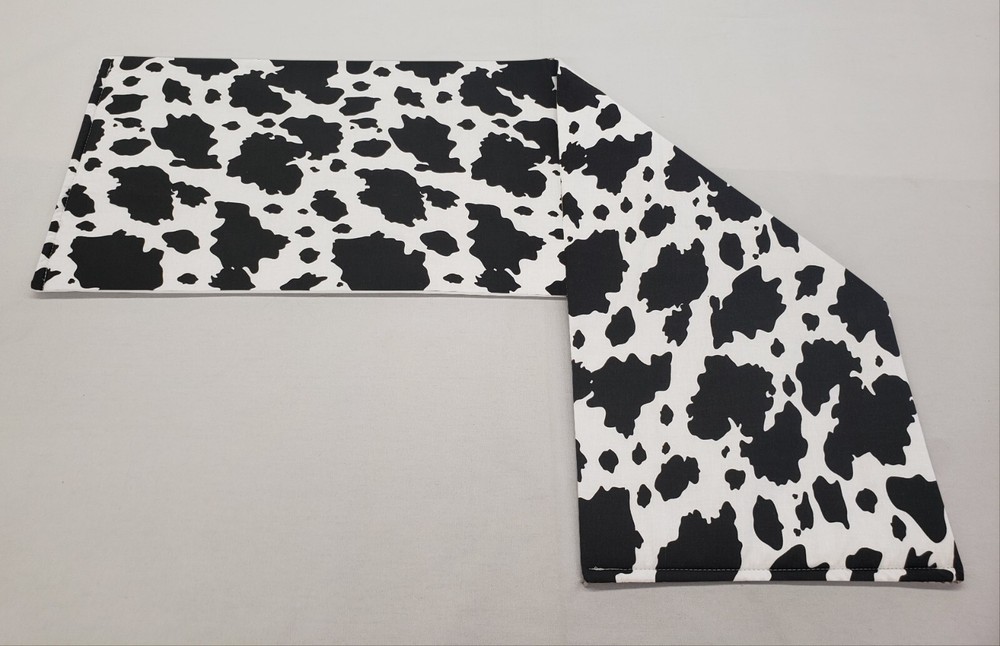 Black & White Cow Spots Hot Pads or Hot Pad Runner