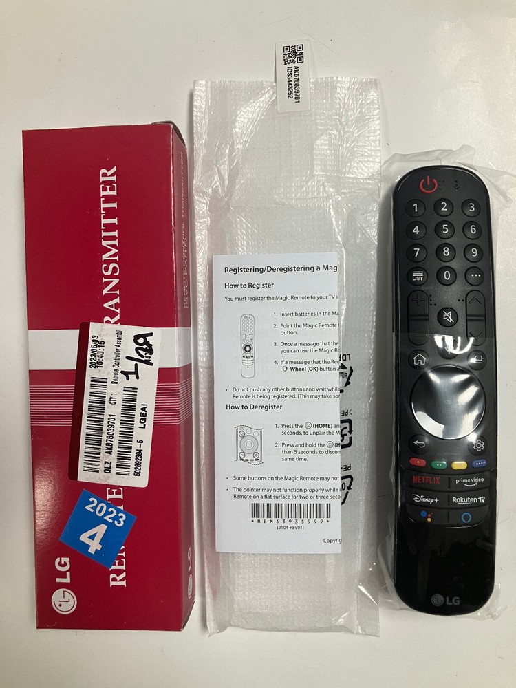 MR21GA  LG OEM  AKB76039701   MAGIC REMOTE