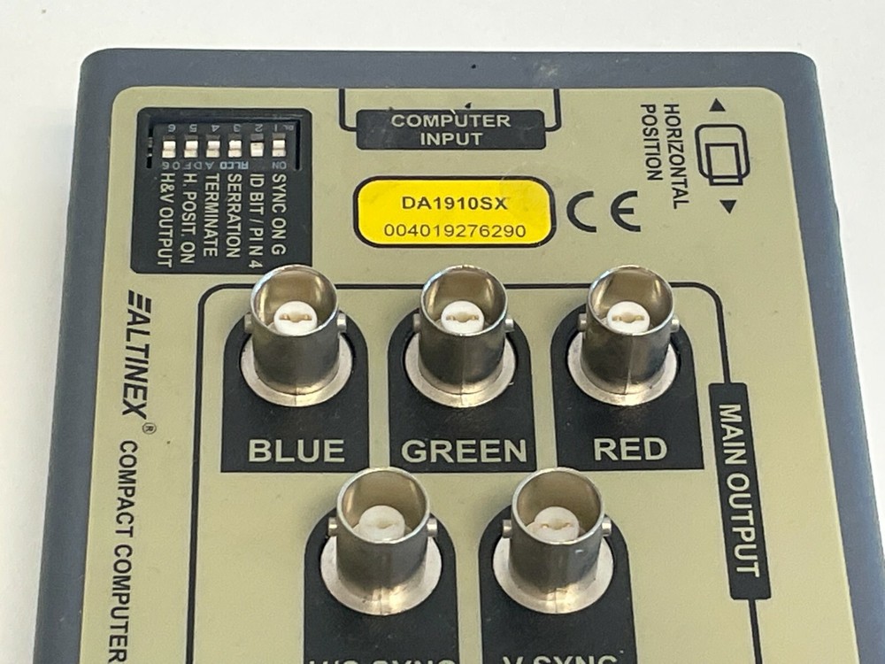 XX7: Altinex Compact Computer Video Interface DA1910SX