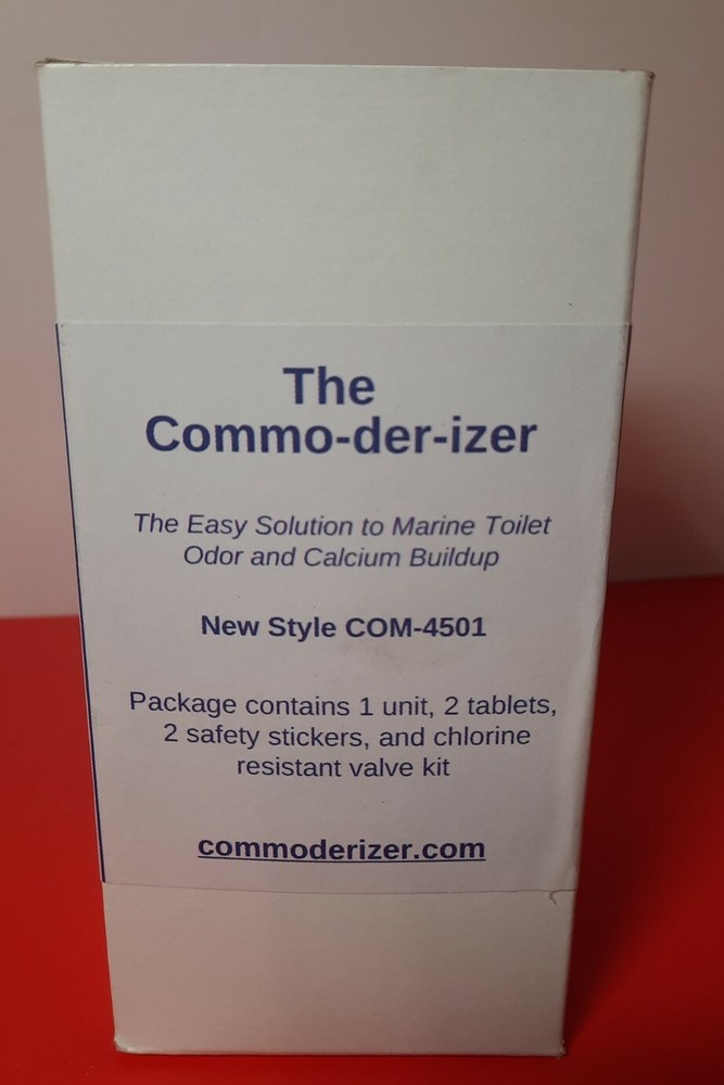 Commoderizer COM-4501 For Marine Toilet Odor And Calcium Built Up