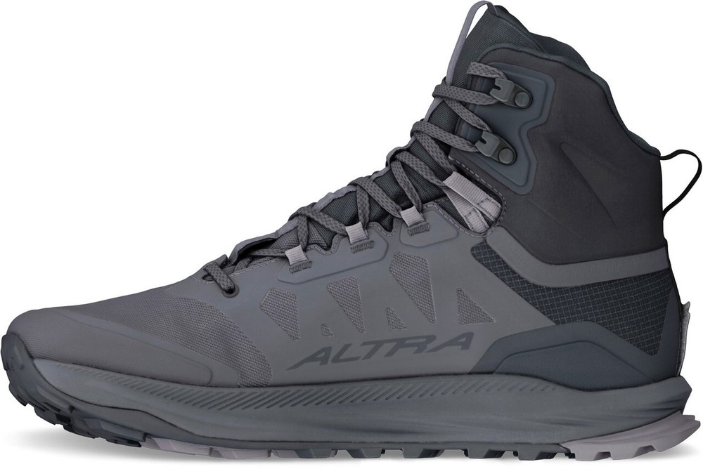 Altra Men's Lone Peak 9 Waterproof Mid Black Boots