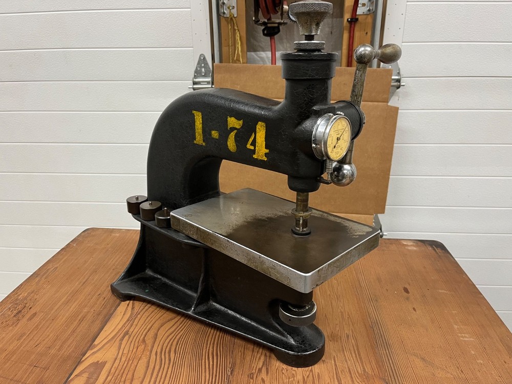 Vandercook No. 9 hacker plate gauge