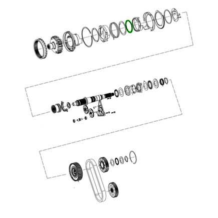 Mopar 68402175AA Multi-Purpose Snap Ring