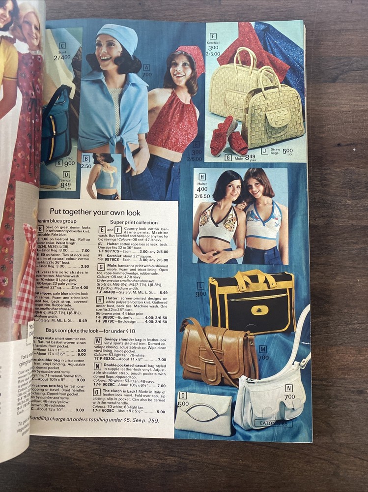 Eatons Summer Values 1975 Catalog Canada