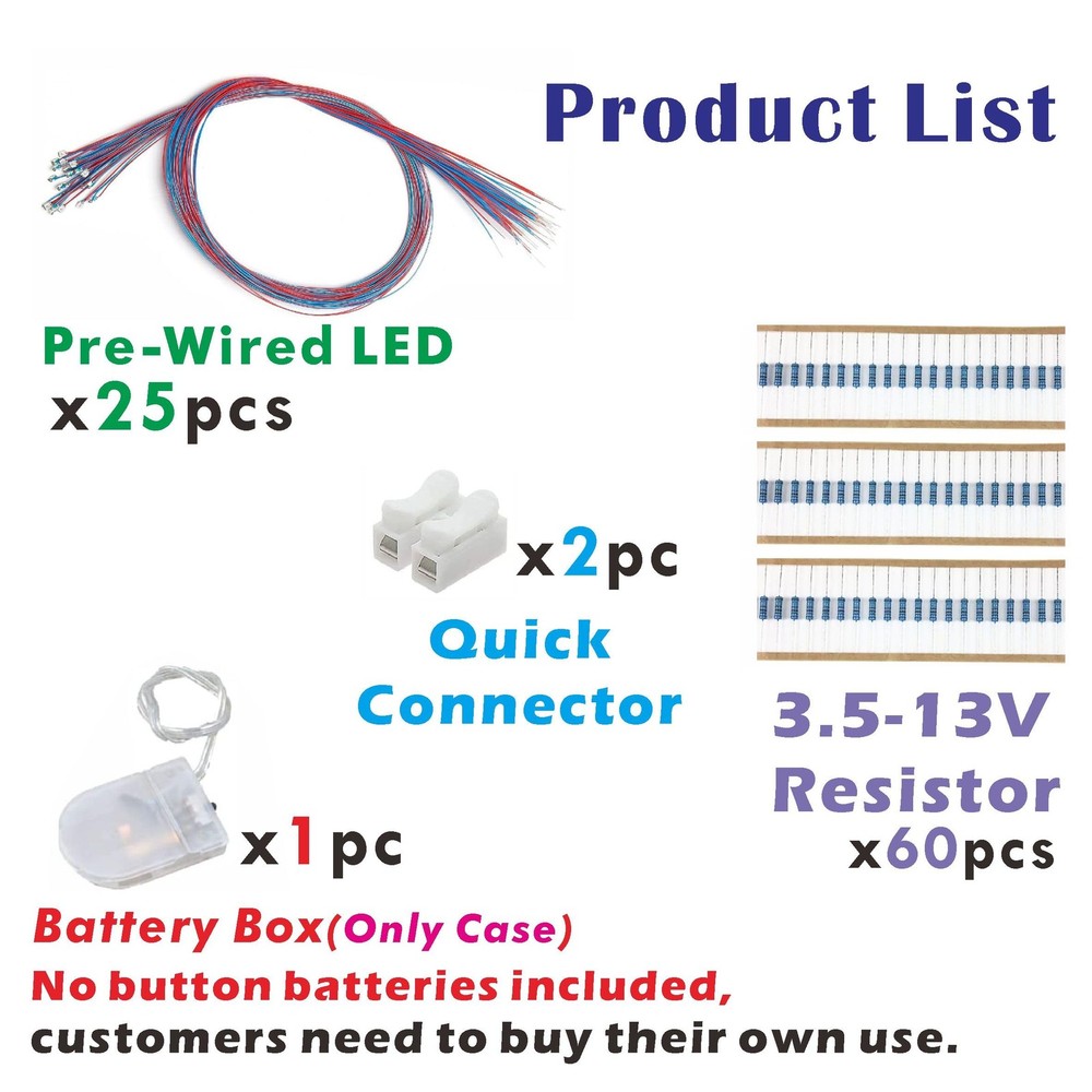 25PCS Pre-Wired Micro Blinking Leds(Light Mode: Flashing Red Light) 0805 SMD Led
