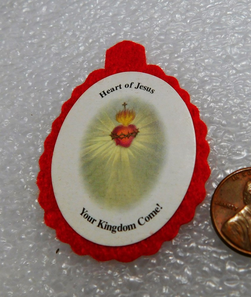 2 HOLY CATHOLIC POCKET SHRINES - AS DISTRIBUTED BY CHAPLAINS