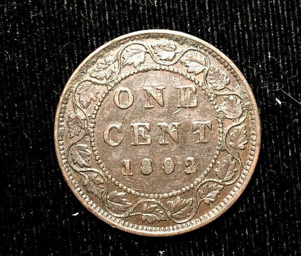 Canada 1892 large cent KM 7 XF (1)