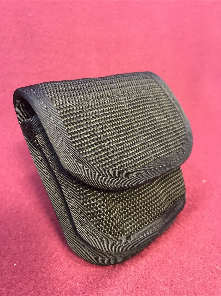 Law Enforcement Black Single Handcuff Cuff Case Pouch