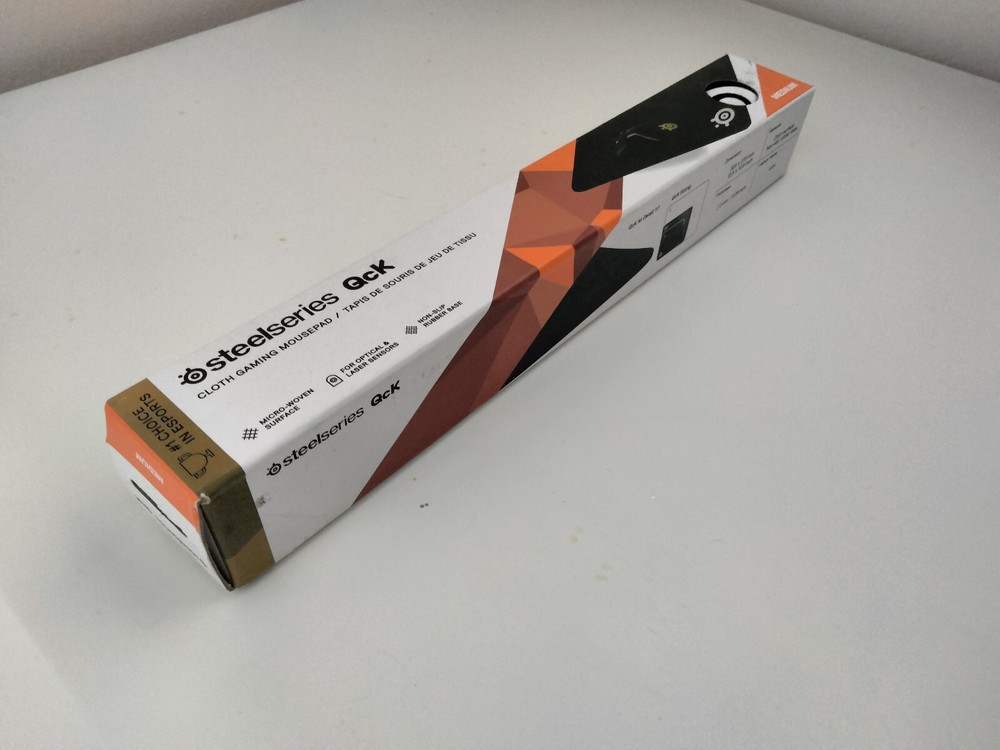 Performance Mousepad, Micro-Woven + Non-Slip, steelseries QcK model, Medium Size