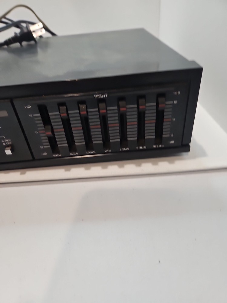 Fisher EQ-272 Graphic Equalizer 80s JAPAN With Original Box