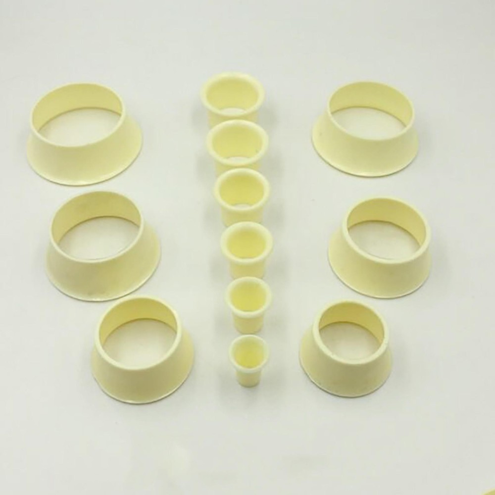 12Pcs Wristwatch Repair Adjust Tool Plastic Stackable Cup Watch Movement Holder