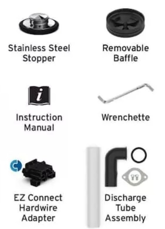 InSinkErator Evolution 1300 3/4 HP Garbage Disposal EZ Connect | SEPTIC SAFE