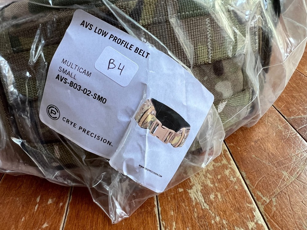 Crye Precision AVS Low Profile Belt - Multicam, Small!