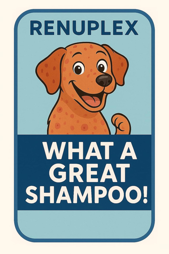 Extra Strength Dog Shampoo - Supports Skin Problems. Unconditional Guarantee. Ma