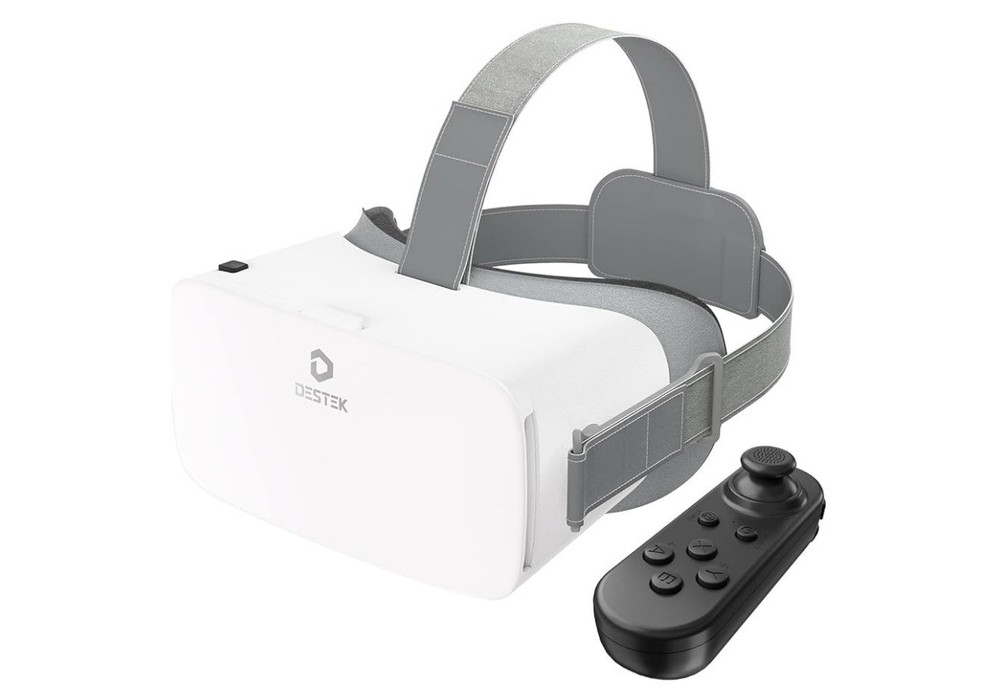 DESTEK V5 VR Headset with Bluetooth Controller