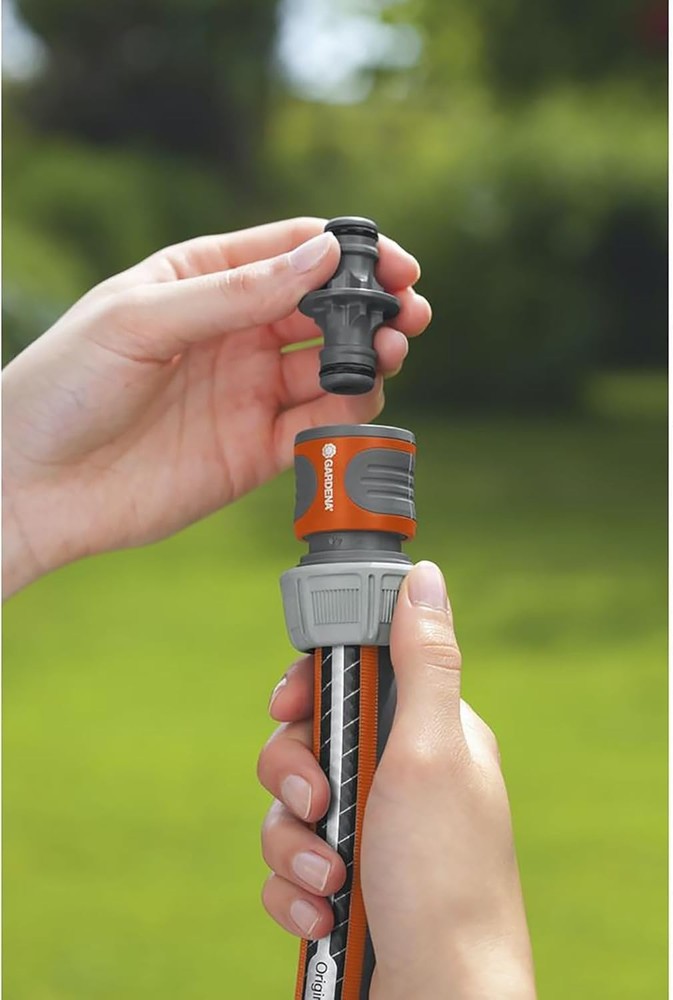 GARDENA coupling, connection piece for secure hose connection, connection of ...