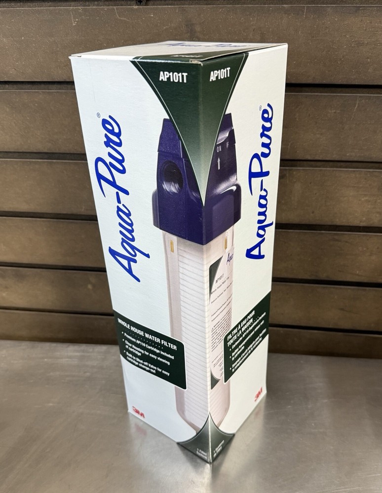 Aqua-Pure AP101T Whole House Transparent Water Filter Water Purification Unit