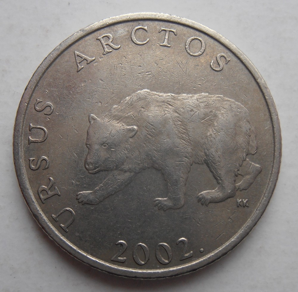CROATIA 5 KUNA 2002