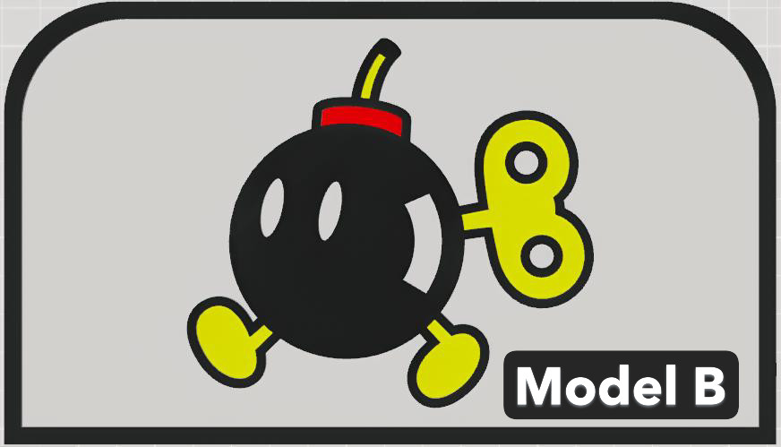 Super Mario Switch 2 Displayer Dock Cover