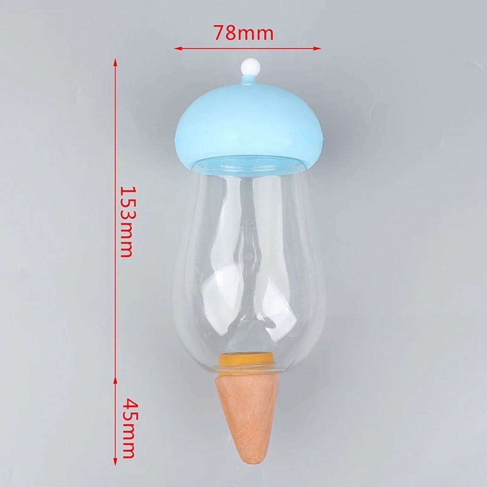 Decorative Mushroom Automatic Flower Waterer Combining Style and Function