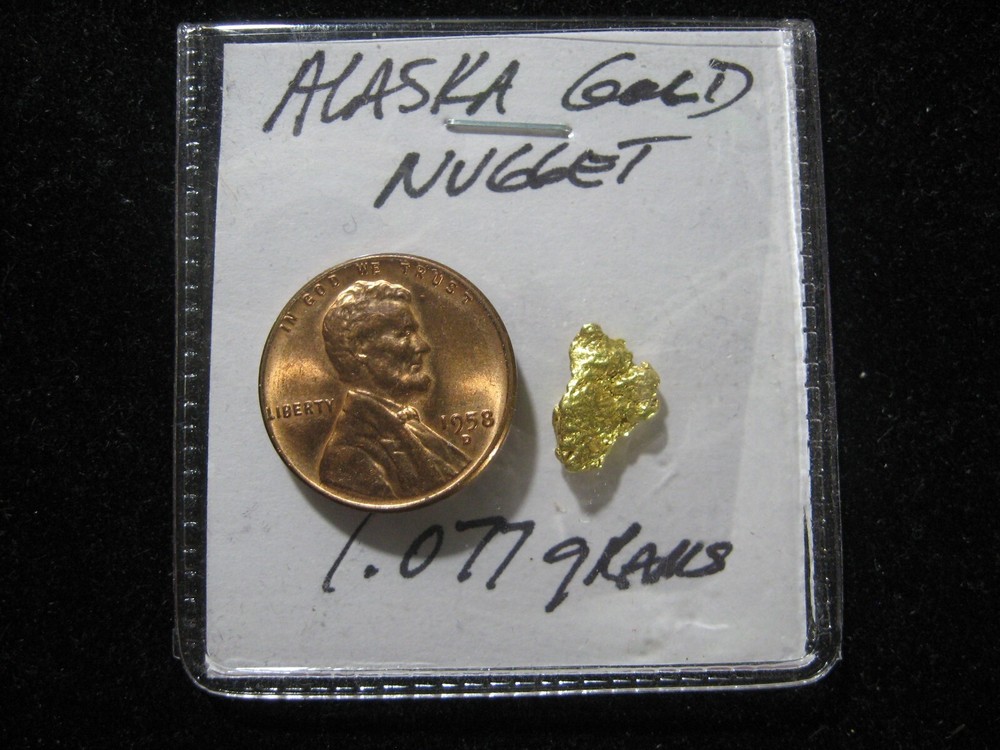 ALASKA GOLD 1.077  GRAMS