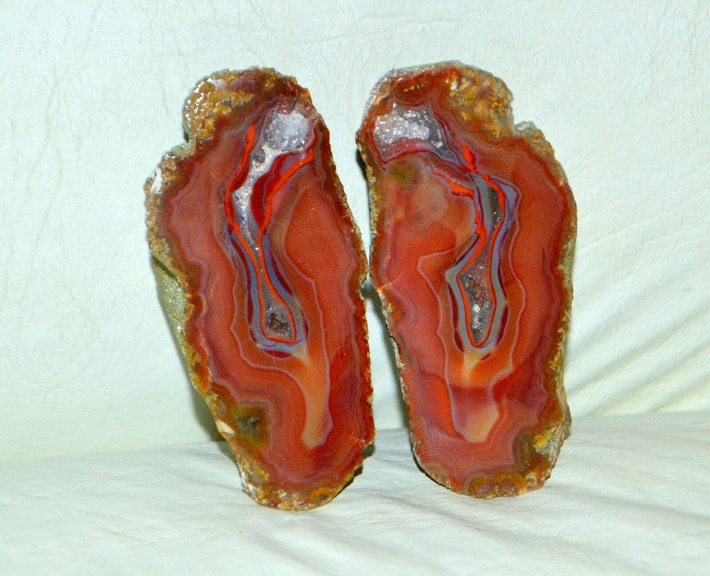 Pair Agate from Argentina * Collector Piece * rare