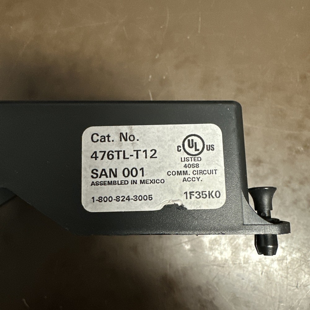 LEVITON 476TL-T12 TELEPHONE INPUT DISTRIBUTION PANEL