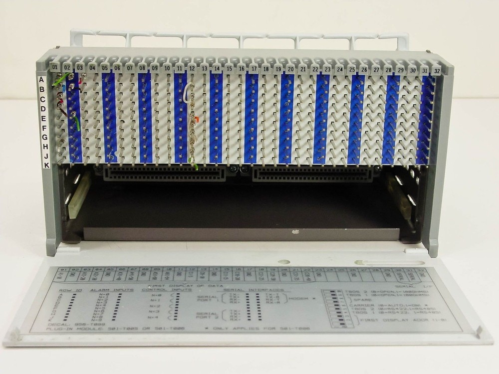 Harris 594-T005 Telecom Network Control Box Terminator Made in US