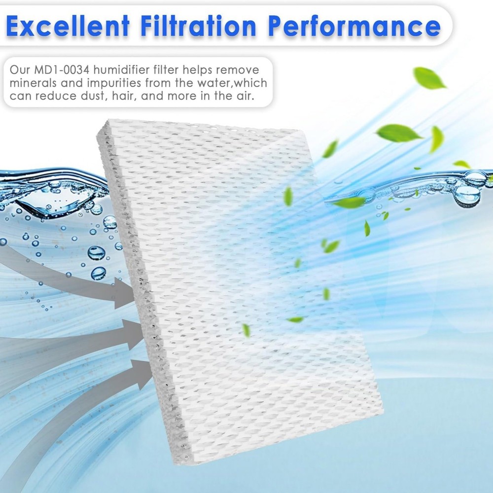 For Vornado Humidifier Wick Filter Pad 2 Pack for Model EVDC300 EVDC500 505