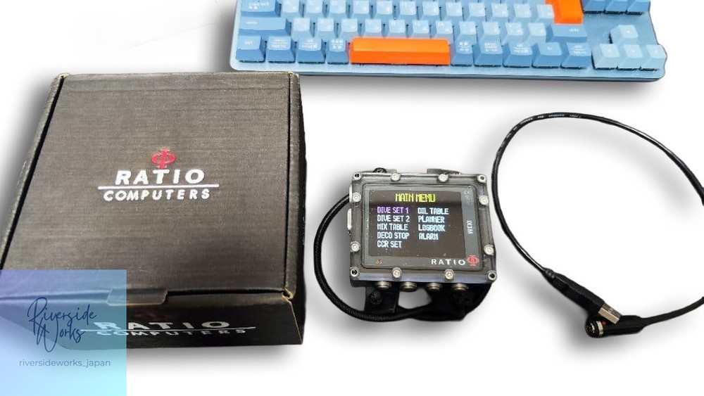 Ratio ix3m Tech+ Dive Computer with GPS